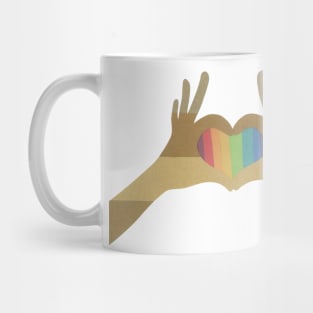 Hand Heart Mug